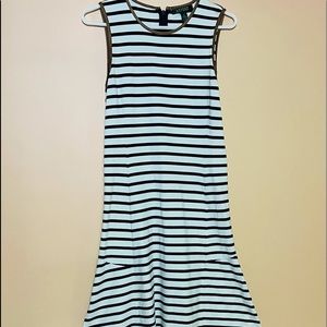 Dress Ralph Lauren striped sleeveless Small Summer Beach Cruise